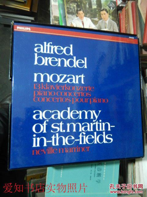 13pianoconcertosalfredbrendel世界著名钢琴家莫扎特布伦德尔钢琴