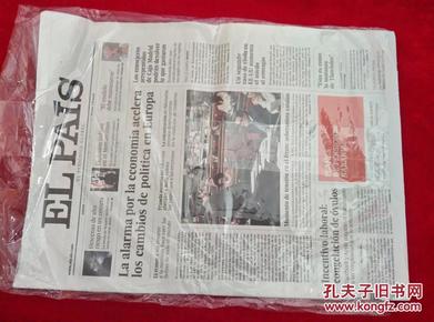 EL PAIS 西班牙国家报 2014/10/16 外文报纸学