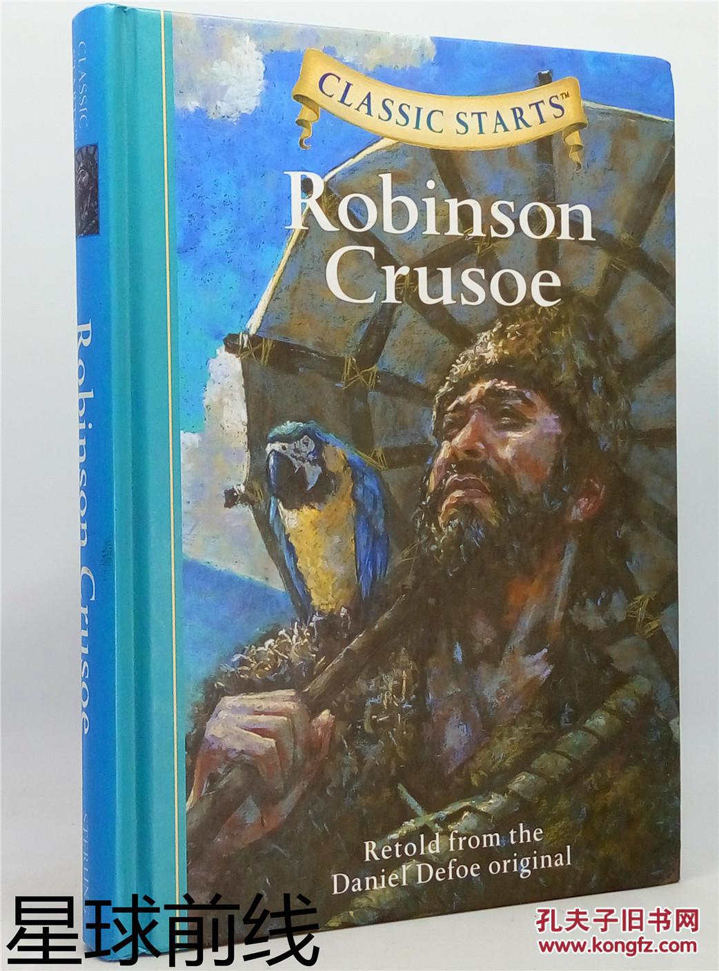 classic starts: robinson crusoe尼尔·笛福《鲁滨逊