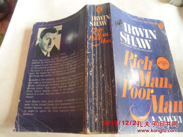 【图】RICH MAN,POOR MAN_价格:30.00_网