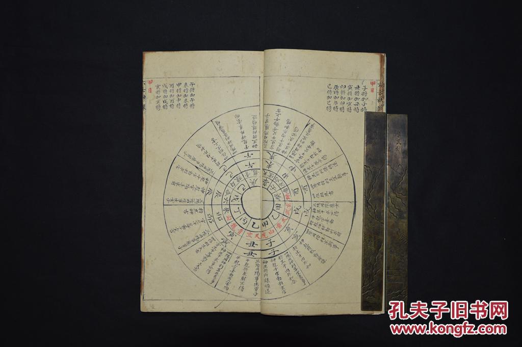 【图】767旧精抄本《六壬神课》1册 品佳 带图