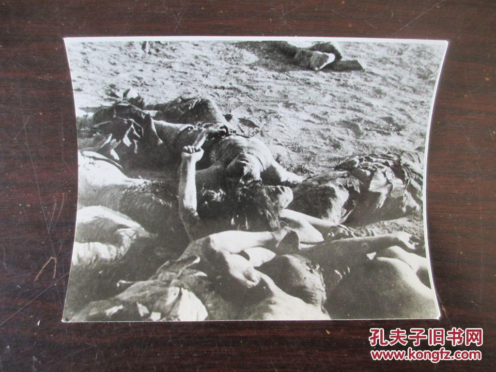 反应日军暴行的照片:日军杀害平阳村民之惨状(平阳惨案 网上可查)