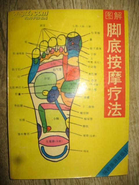 图解脚底按摩疗法