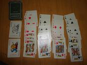 钻石牌塑光扑克【NO901】未用过54张全（中国上海）