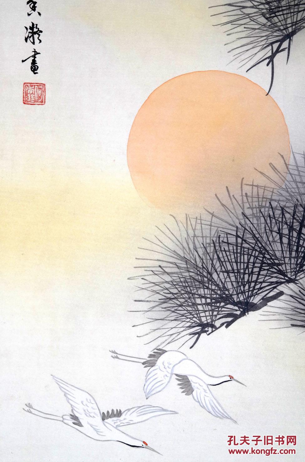 (已故中国美术家协会主席、女革命家)何香凝绘