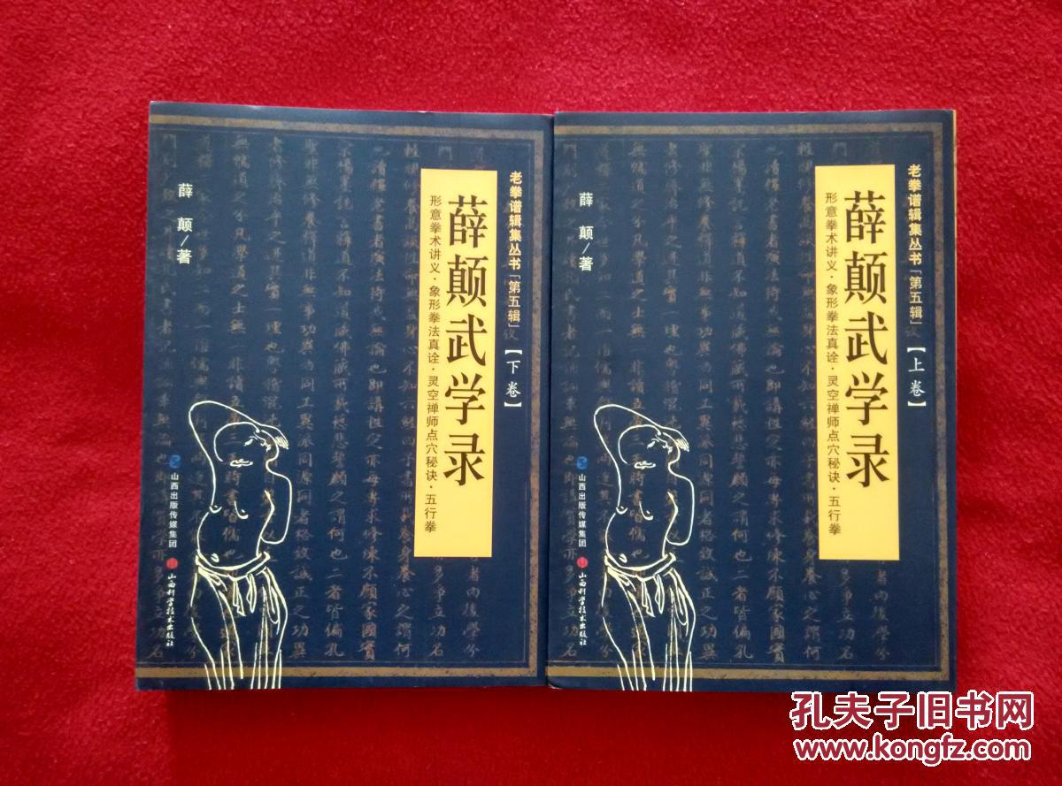 薛颠武学录(上卷)