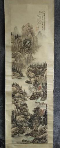清代著名画家王时敏山水画作品