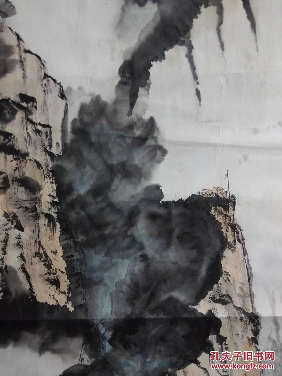 著名国画家傅二石山水画