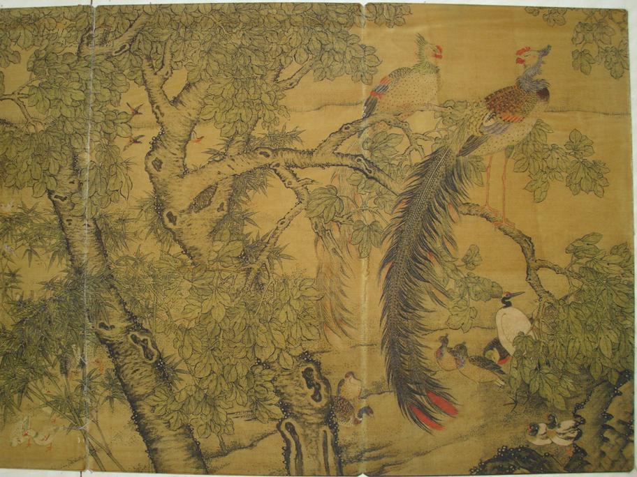 沈铨百鸟图画册 全套三本 老画古画国画字画绘画山水画人物画古董