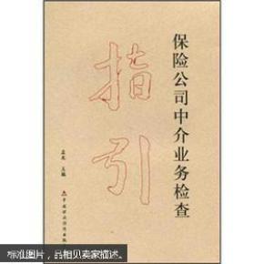 保险公司中介业务检查指引_简介_作者:孟龙主
