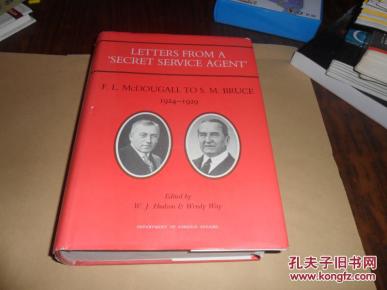 letters from a secret service agent f.l.mcdougal