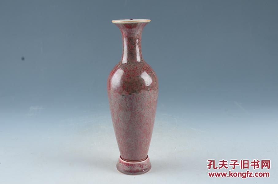 瓷器古玩古董古瓷器,美人醉釉柳叶瓶图片