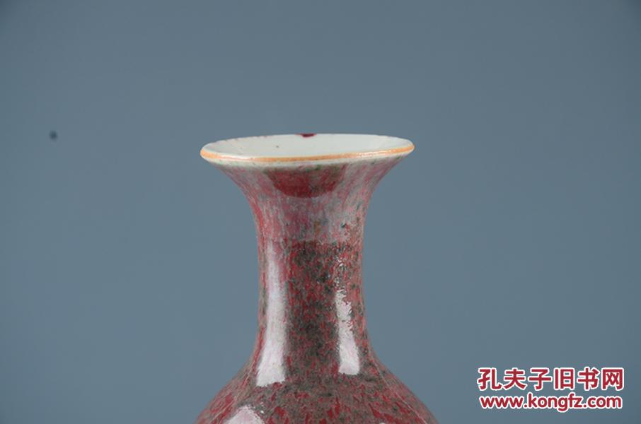 瓷器古玩古董古瓷器,美人醉釉柳叶瓶图片
