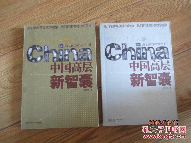 【图】前沿的中国人:中国高层新智囊(上下)_价