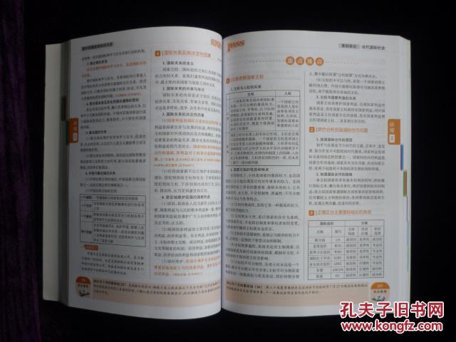 【图】PASS高中思想政治知识大全(缺封面和