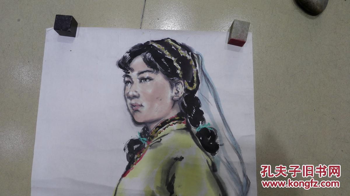 李家勤先生《人物画之二 时代特色