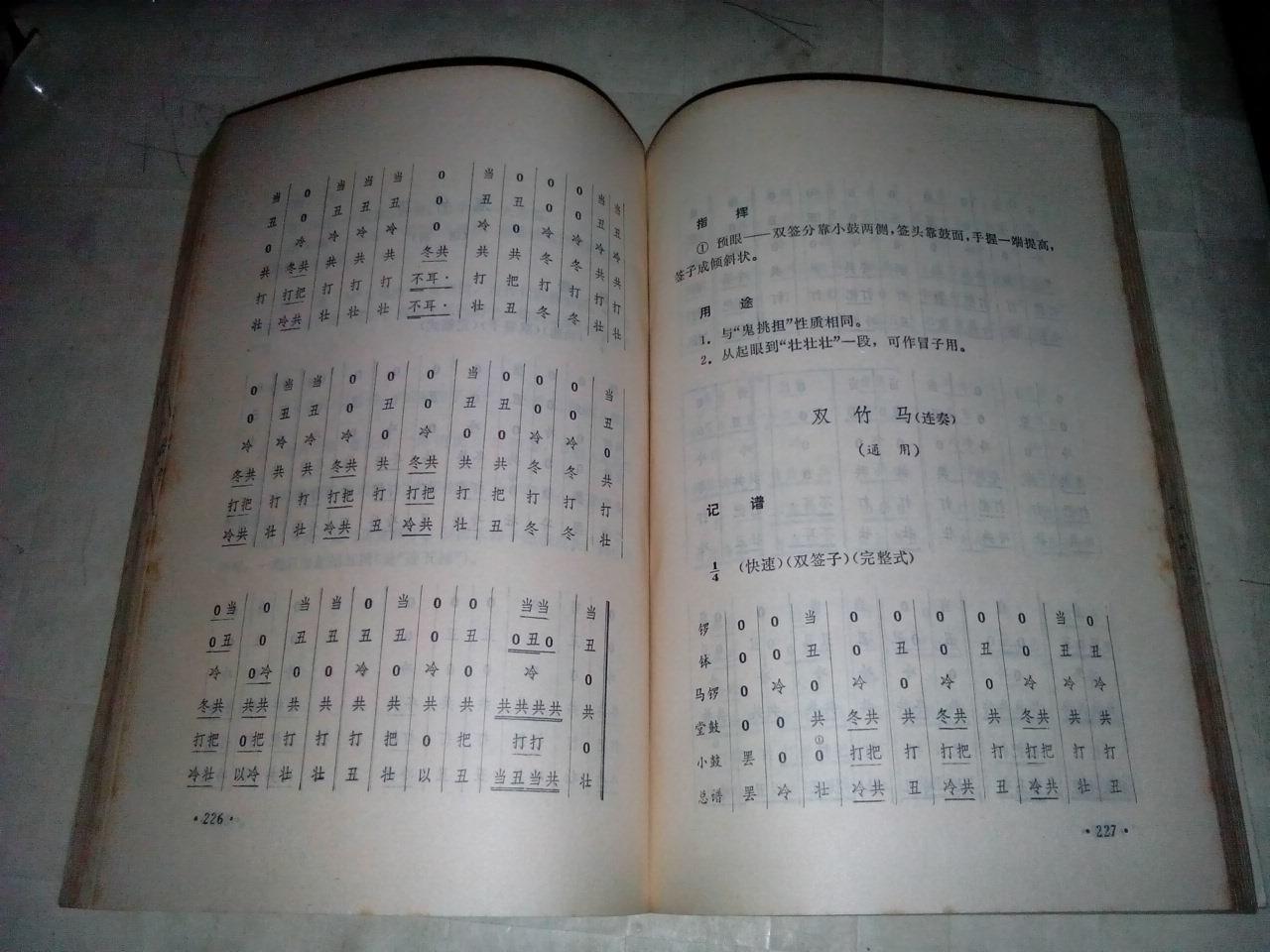 川剧锣鼓牌子(馆藏)内95品,见图