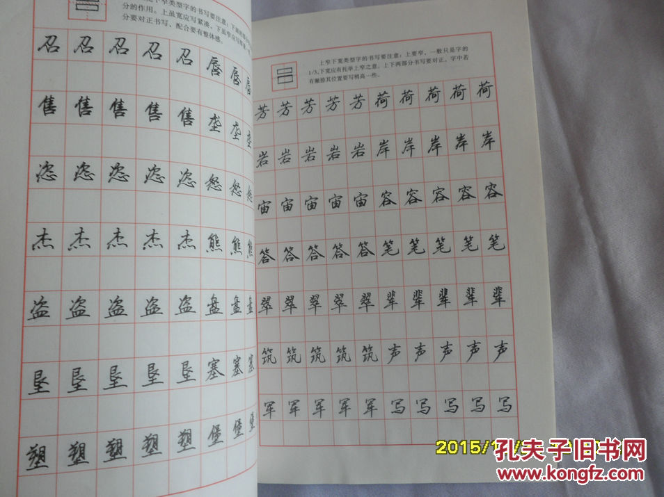 百日成钢笔行楷书习字帖