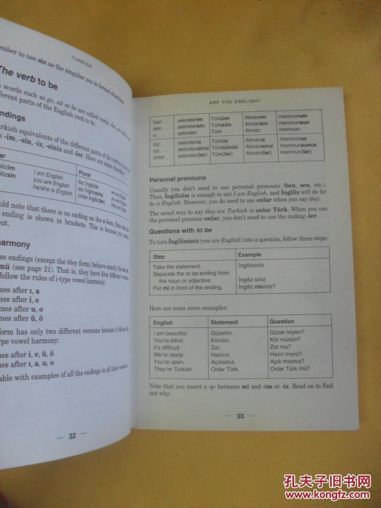 turkish (teach yourself) 自学土耳其语