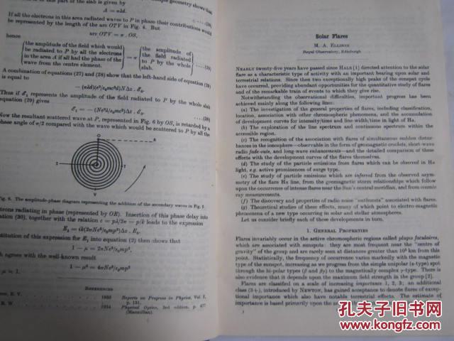 【图】英文原版天文学书 VISTAS IN ASTRON