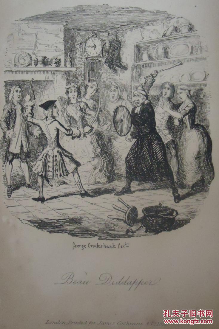 henry fielding的作品,William Blake 1832年 henry fielding: the history of joseph andrews 亨利菲尔丁