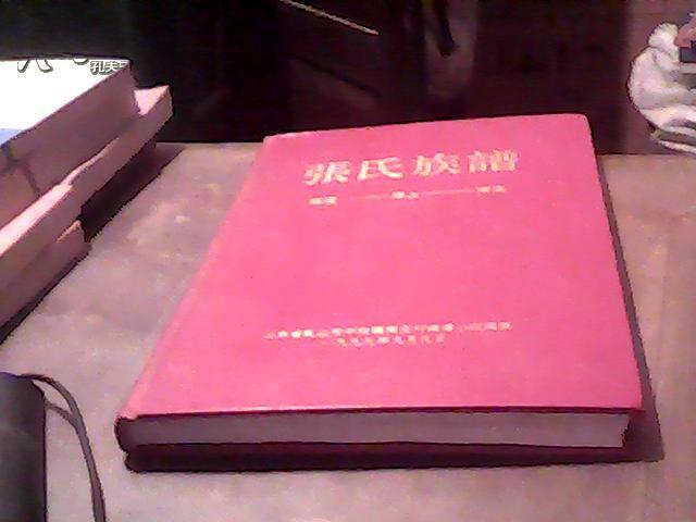 张氏族谱(柁汪--泽上--南庄)