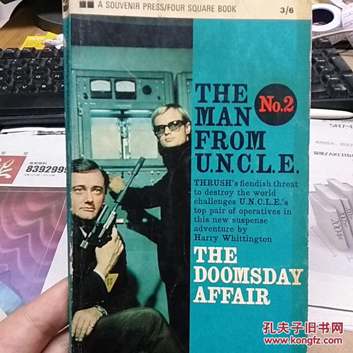 themanfromuncleno2thedoomsdayaffair英文原版小说sk郭