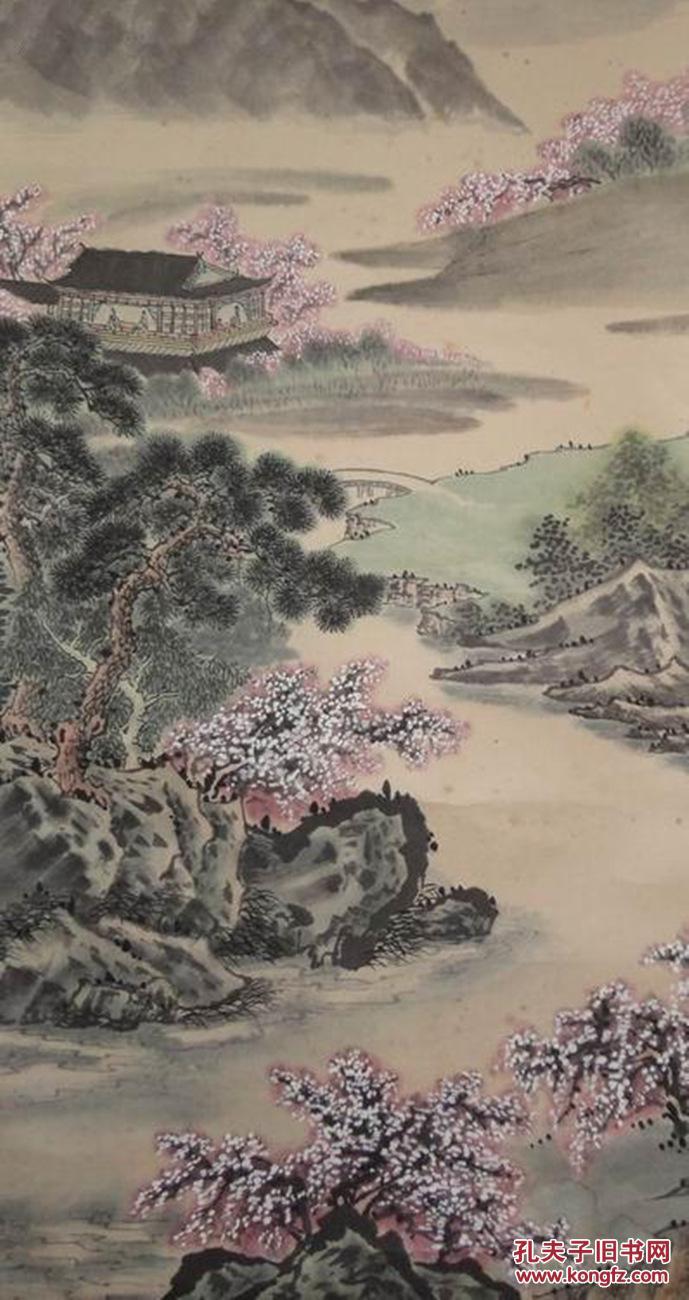 永胜春山幽居图