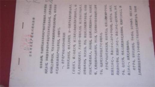 B1 日本有关遗产继承问题的法律 8页_简介_作