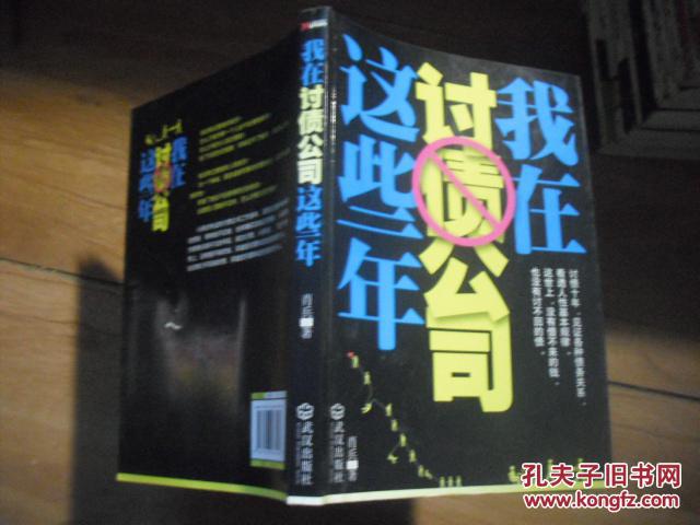 【图】我在讨债公司这些年_价格:6.00