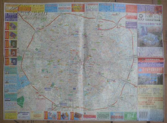 2004年版成都市旅游交通图