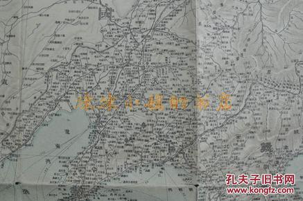 奉天省人口_侵华史料 满韩战要地图 多色单面一张 奉天省 直隶省 韩国 详细地(2)