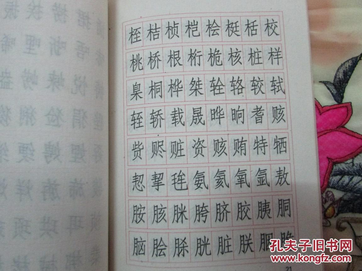 常用汉字仿宋体字帖常用汉字规范体达标字帖丛书