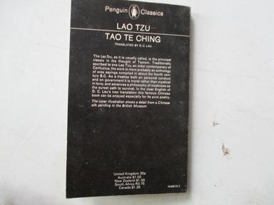 【图】老子 (英译本道德经)_价格:50.00