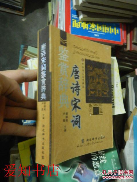 【图】唐诗宋词鉴赏辞典_价格:6.00