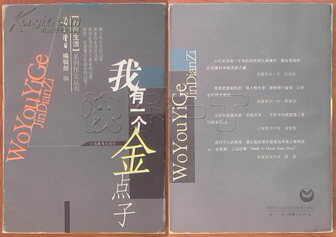 我有一个金点子-走向生活系列作文丛书