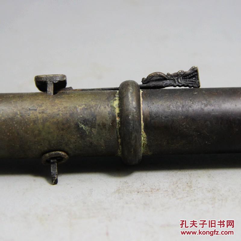 【珍藏多年】古代武器--黄铜暗器----袖箭 拍品编号:24614549