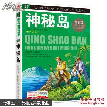 经典文学名著宝库 神秘岛(青少版,彩图版)