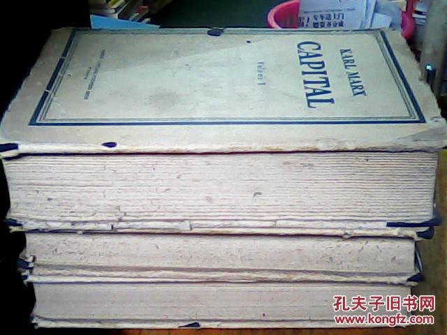 【图】karl marx capital ( VOLUME I II III)资本论