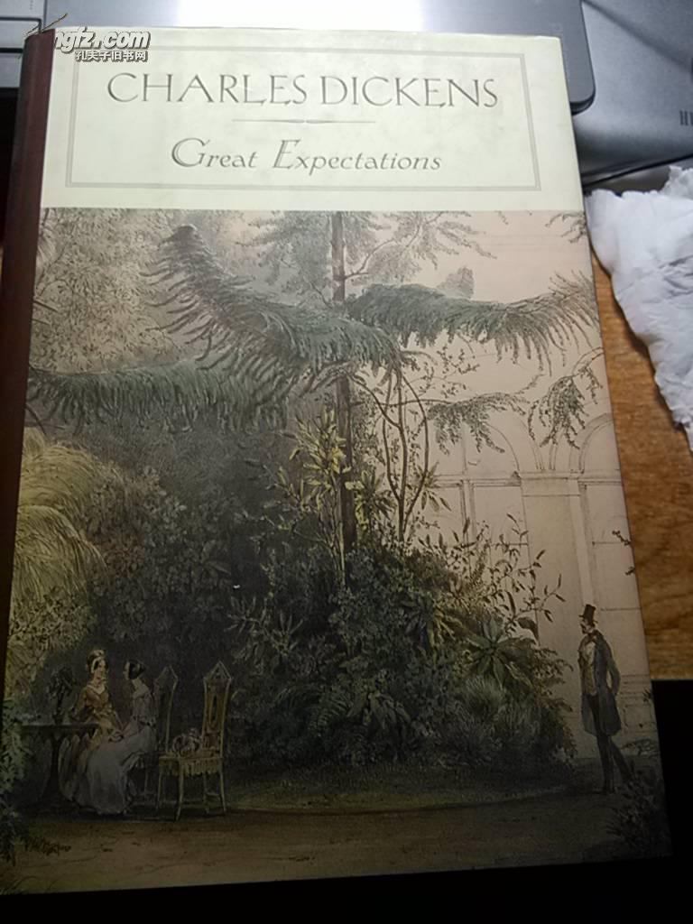 (英文原版)great expectations   远大前程 狄更斯作品  硬精装 毛边