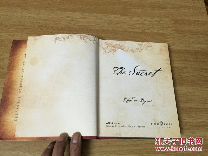 the secret【秘密,朗达·拜恩,英文原版】