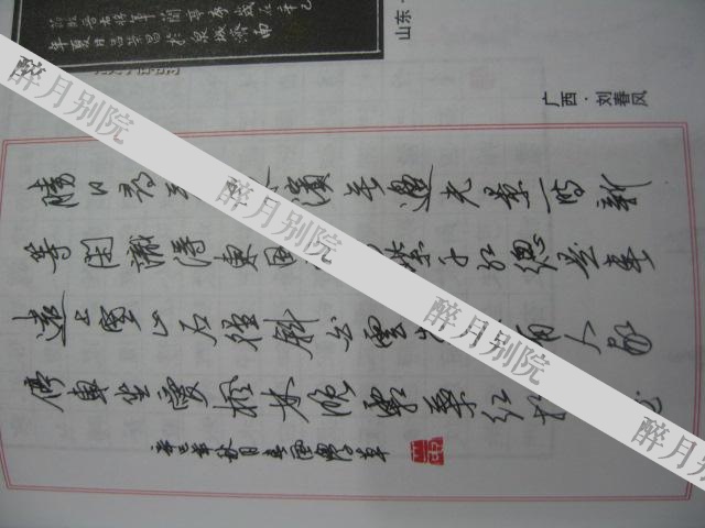 湖南永州 书法名家 刘春风 钢笔书法(硬笔书法)一组 2 件.