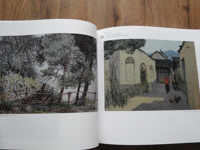 正版画册 《武汉画院2013年美术作品集》 12开全彩色图版 9品 有樊枫