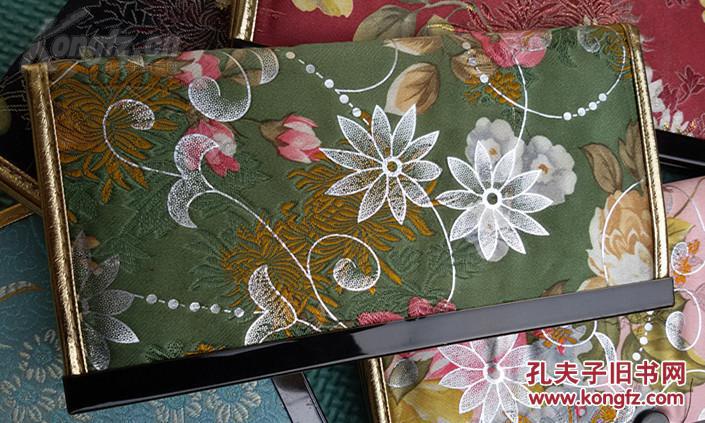 苏绣丝绸缎面传统吉祥刺绣纹案美不胜收钱包钱夹送亲朋长辈可作感恩节