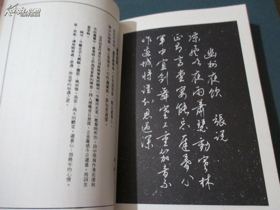 钢笔行草书千家诗(注释本 梁锦英书
