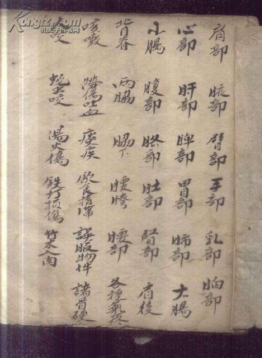稀缺手抄本内科大肠中医肩.腋.臂.手.乳.胸.心.肝.脾.胃.肺.验方.前v内科教学设计和反思图片