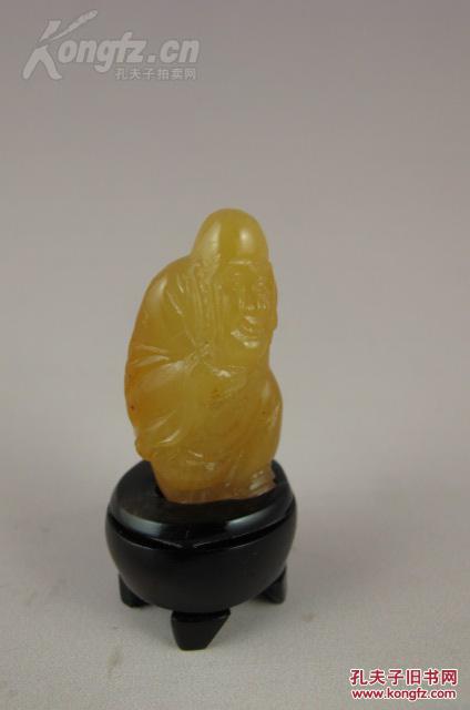 帝石-寿山精品黄金黄田黄冻摆件 4.