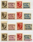 满洲国邮票 满纪4，新4套。上品
