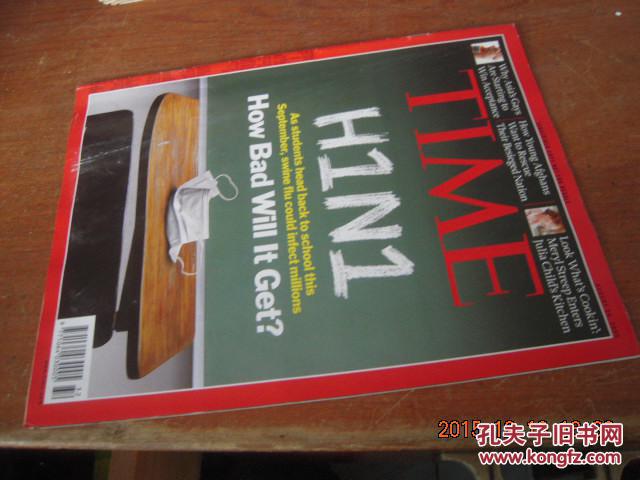 【图】Time(英文原版,美国《时代周刊》2009 