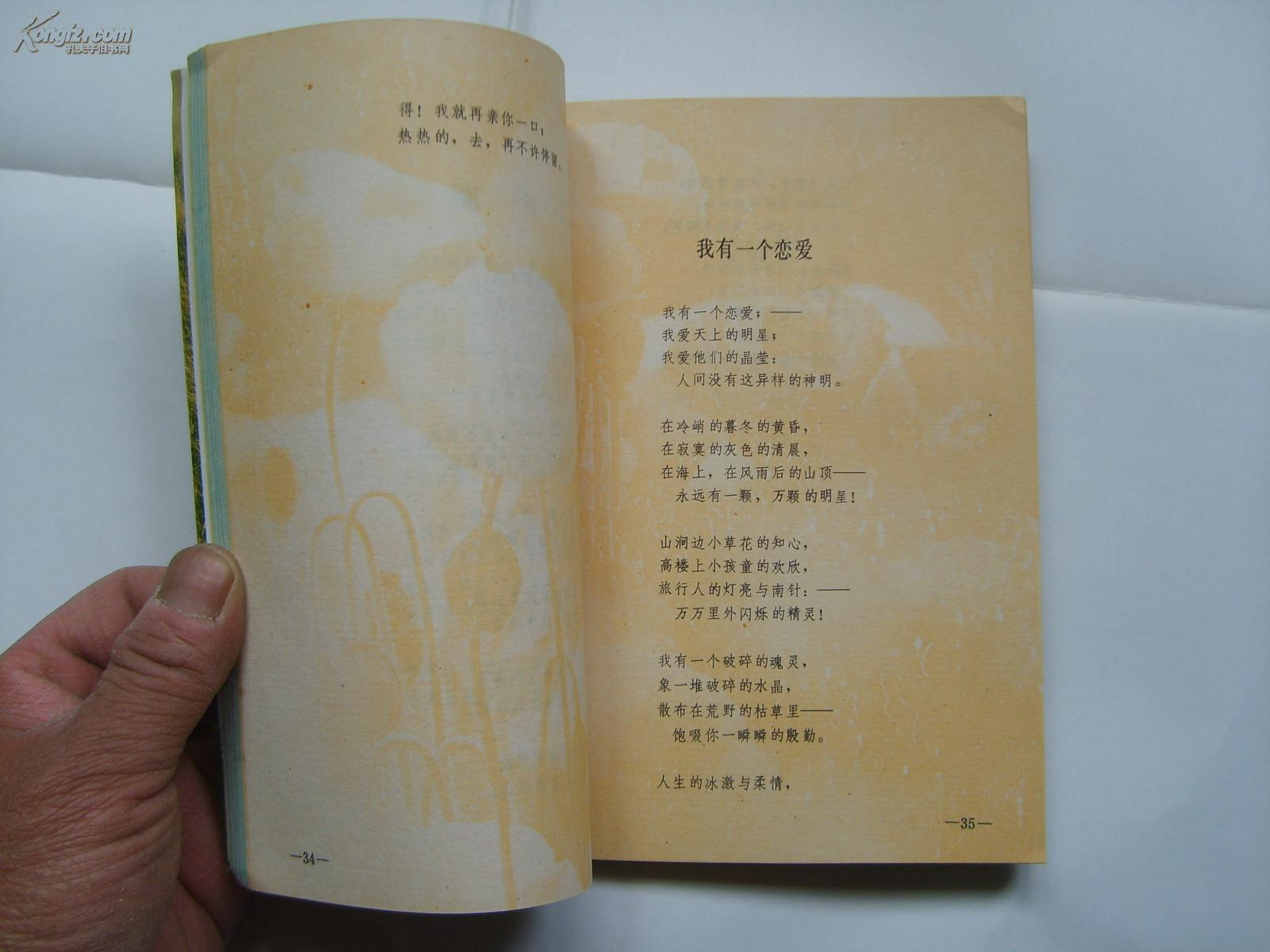 徐志摩诗歌精选